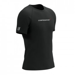 Camiseta Compressport Training Logo Negro