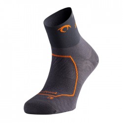 Calcetines Lurbel Race Three Gris Naranja