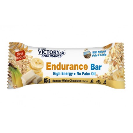 Barrita energética Victory Endurance Avena endurance bar platano y chcolate blanco