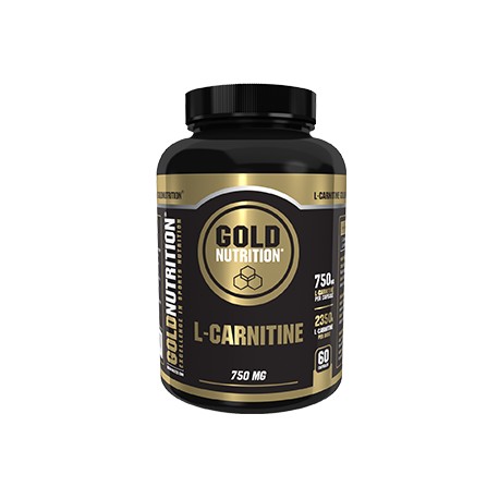 L-Carnitina Gold Nutrition 750mg 60 capsulas