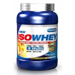 Proteina Iso Whey Quamtrax 908 gramos Vainilla Biscuit
