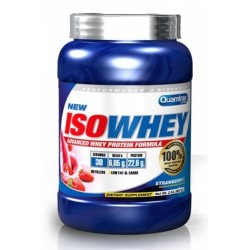 Proteina Iso Whey Quamtrax 908 gramos Fresa