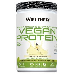 Proteina Vegana Weider Vainilla 750gr
