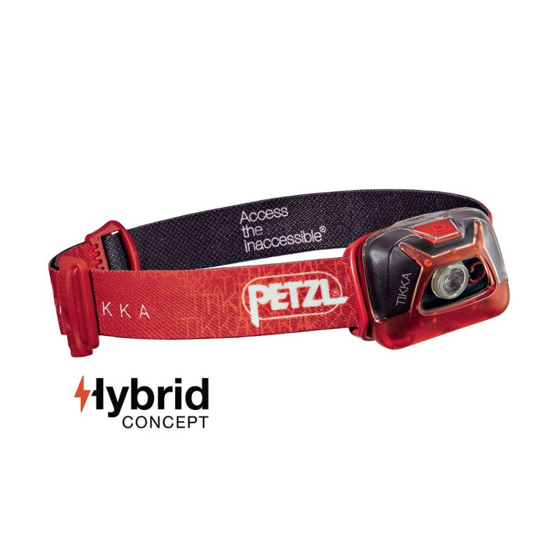 PETZL Tikka CORE - Linterna frontal recargable, compacta de 450 lúmenes con  iluminación roja, para senderismo, escalada y campamento