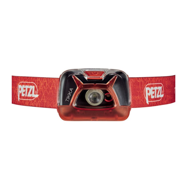 Petzl. Linterna frontal compacta Tikka de 200 lúmenes.