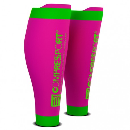 Perneras Compressport R2 V2 Race&Recovery Rosa