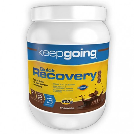 Recuperador muscular Keepgoing Quick Recovery Chocolate