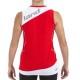 Camiseta Land Sensitive Mujer Rojo Blanco