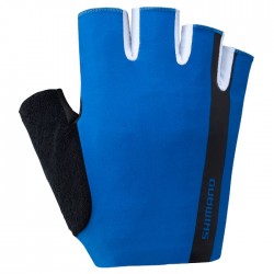 Guantes cortos ciclismo Shimano Value Azul