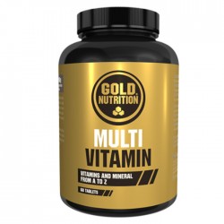 Multi Vitaminas Gold Nutrition 60 caps.