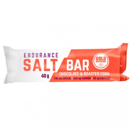Barritas Endurance Salt Bar Choco y Maiz Gold Nutrition