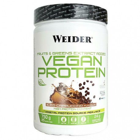 Proteina Vegana Weider Ice Capuccino 750gr