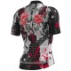 Maillot ciclismo Alé PRR Skull Negro Rojo