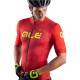 Maillot ciclismo Ale corto Solid Cross Rojo