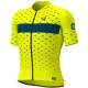 Maillot ciclismo Ale corto PRR Stars Amarillo Azul