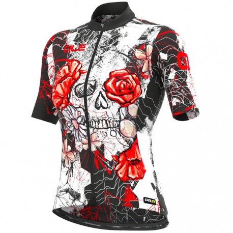 Maillot ciclismo Mujer Ale corto PRR Stars Rosa