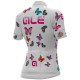 Maillot ciclismo Mujer Ale corto PRR Butterfly Blanco
