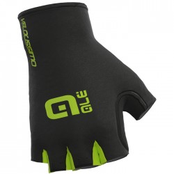 Guantes cortos Alé Velocissimo Negro