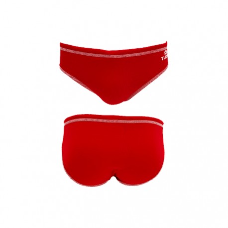 Bañador Natación Hombre TURBO Confort Rojo