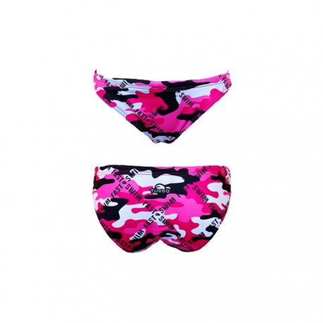 Braga Bikini Turbo Mare Camo Letters