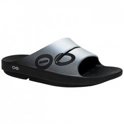 Sandalia Recovery OOFOS SPORT WAVE Gris