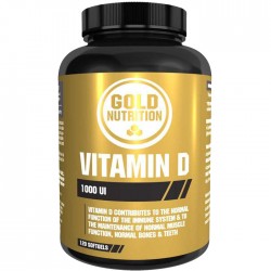 Vitamina D 120 Caps Gold Nutrition