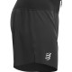 Pantalón Corto Compressport Trail 2 en 1 Negro