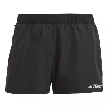 Pantalón Corto Adidas TERREX Trail Mujer Negro