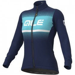  Maillot ciclismo ALÉ Solid Blend Mujer Azul