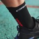 Calcetines COMPRESSPORT Pro Racing Socks V4.0 Run High Negro Rojo